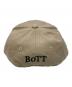 中古・古着 BoTT (ボット) スクリプトロゴ5パネルキャップ ベージュ：6000円