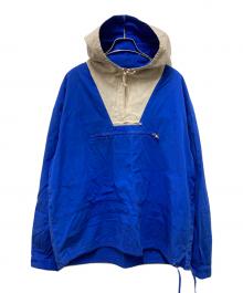 J.CREW（ジェイクルー）の古着「2トーンアノラックパーカー」｜ブルー×ベージュ
