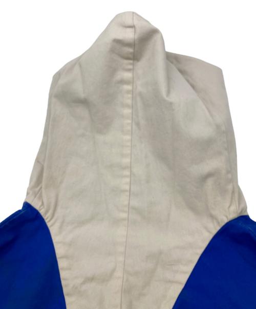 J.CREW（ジェイクルー）J.CREW (ジェイクルー) 2トーンアノラックパーカー ブルー×ベージュ サイズ:Mの古着・服飾アイテム
