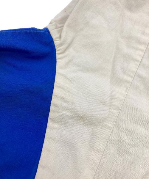 J.CREW（ジェイクルー）J.CREW (ジェイクルー) 2トーンアノラックパーカー ブルー×ベージュ サイズ:Mの古着・服飾アイテム