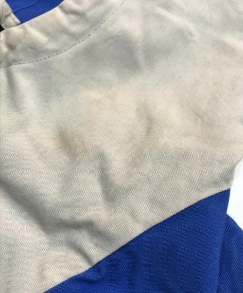 J.CREW（ジェイクルー）J.CREW (ジェイクルー) 2トーンアノラックパーカー ブルー×ベージュ サイズ:Mの古着・服飾アイテム