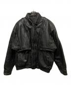 USEDユーズド）の古着「デタッチャブル2WAYレザージャケット」｜ブラック