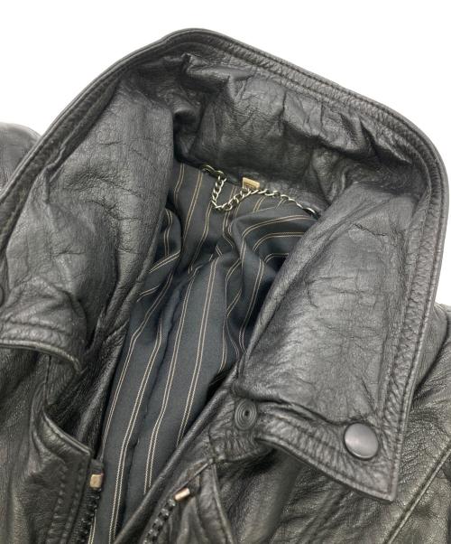 USED（ユーズド）USED (ユーズド) デタッチャブル2WAYレザージャケット ブラック サイズ:50の古着・服飾アイテム