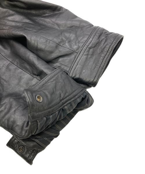 USED（ユーズド）USED (ユーズド) デタッチャブル2WAYレザージャケット ブラック サイズ:50の古着・服飾アイテム