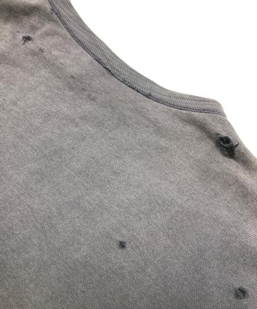 USED（ユーズド）USED (ユーズド) セットインスリーブスウェット ネイビー サイズ:-の古着・服飾アイテム