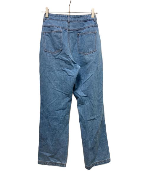 adidas（アディダス）adidas (アディダス) ADIBREAK DENIM インディゴ×ホワイト サイズ:	SIZE XSの古着・服飾アイテム