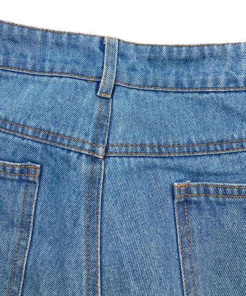 adidas（アディダス）adidas (アディダス) ADIBREAK DENIM インディゴ×ホワイト サイズ:	SIZE XSの古着・服飾アイテム