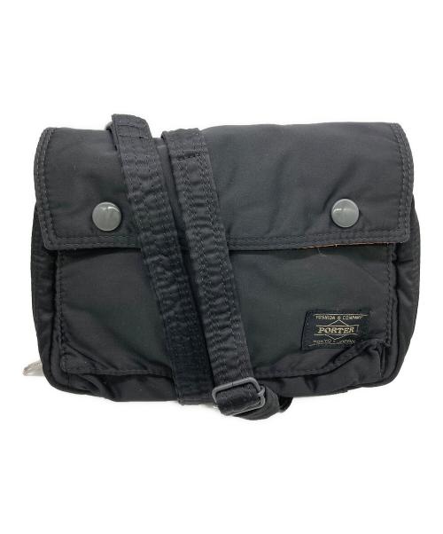 PORTER（ポーター）PORTER (ポーター) タンカー ショルダーバッグ ブラックの古着・服飾アイテム