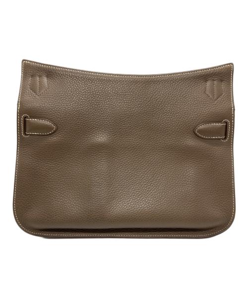 HERMES（エルメス）HERMES (エルメス) ジプシエール31/ショルダーバッグ/クラッチバッグ/シルバー金具/エトゥープ ブラウン サイズ:31の古着・服飾アイテム