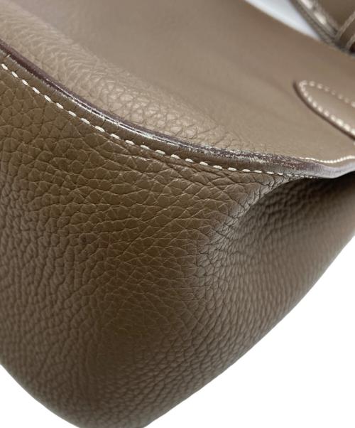HERMES（エルメス）HERMES (エルメス) ジプシエール31/ショルダーバッグ/クラッチバッグ/シルバー金具/エトゥープ ブラウン サイズ:31の古着・服飾アイテム