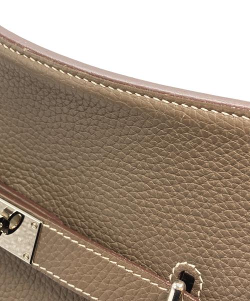 HERMES（エルメス）HERMES (エルメス) ジプシエール31/ショルダーバッグ/クラッチバッグ/シルバー金具/エトゥープ ブラウン サイズ:31の古着・服飾アイテム