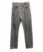 LEVI'Sリーバイス）の古着「501先染めデニムパンツ」｜グレー