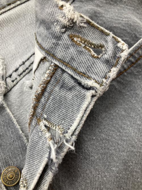 LEVI'S（リーバイス）LEVI'S (リーバイス) 501先染めデニムパンツ グレー サイズ:W31 L34の古着・服飾アイテム