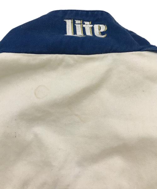 HASE  AUTHENTICS（ハゼオーセティクス）HASE  AUTHENTICS (ハゼオーセティクス) レーシングジャケット ホワイト サイズ:Lの古着・服飾アイテム