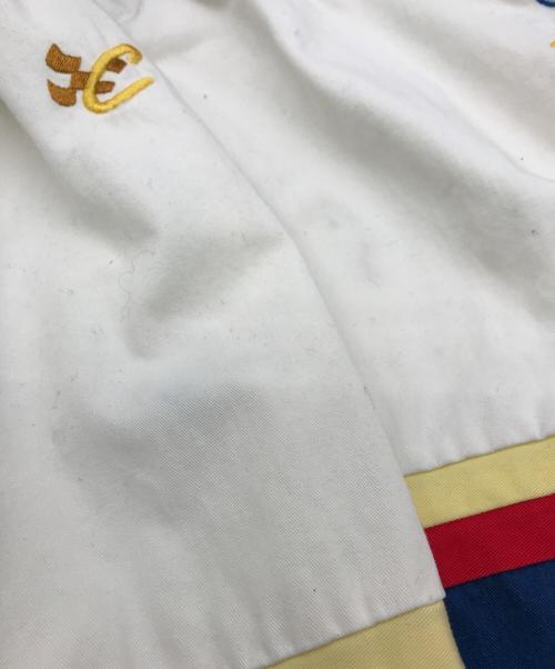 HASE  AUTHENTICS（ハゼオーセティクス）HASE  AUTHENTICS (ハゼオーセティクス) レーシングジャケット ホワイト サイズ:Lの古着・服飾アイテム