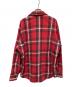 ST JOHN'S BAY (セントジョンズベイ) 80s ヘビーフランネルシャツ レッド サイズ:	SIZE L：10000円