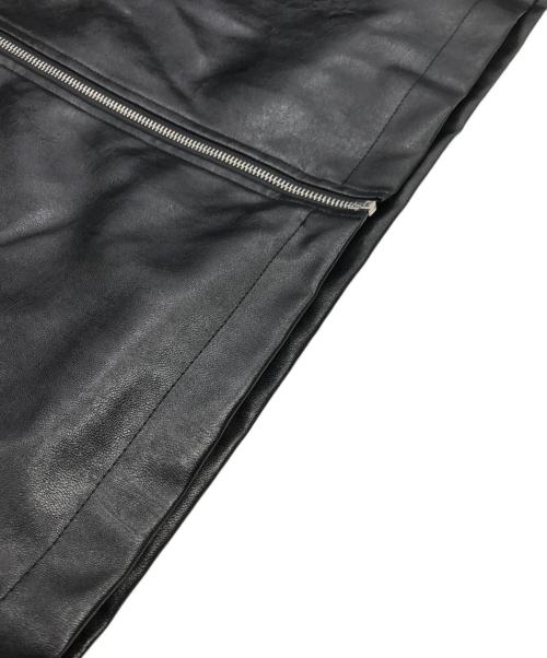 epine（エピヌ）epine (エピヌ) エコレザージャケット ブラック サイズ:-の古着・服飾アイテム