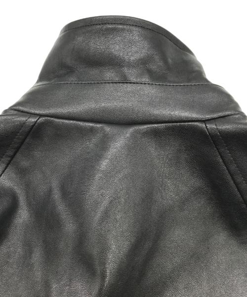 epine（エピヌ）epine (エピヌ) エコレザージャケット ブラック サイズ:-の古着・服飾アイテム