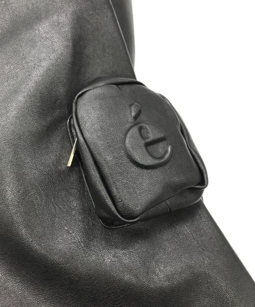 epine（エピヌ）epine (エピヌ) エコレザージャケット ブラック サイズ:-の古着・服飾アイテム