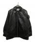 epine（エピヌ）の古着「エコレザージャケット」｜ブラック
