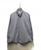 BROOKS BROTHERSブルックスブラザーズ）の古着「80s-90s makers オックスフォードボタンダウンシャツ」｜スカイブルー