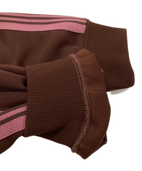 Needles（ニードルズ）Needles (ニードルズ) Track Crew Neck Shirt/トラッククルーネックシャツ ブラウン サイズ:Mの古着・服飾アイテム