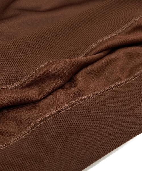 Needles（ニードルズ）Needles (ニードルズ) Track Crew Neck Shirt/トラッククルーネックシャツ ブラウン サイズ:Mの古着・服飾アイテム