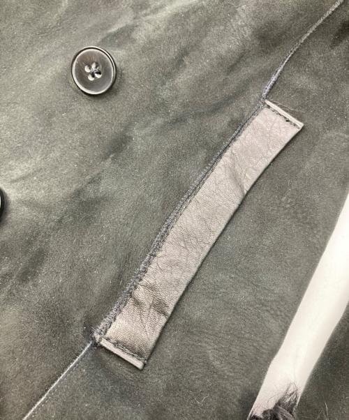 theory luxe（セオリーリュクス）theory luxe (セオリーリュクス) ダブルブレストムートンファージャケット ブラック サイズ:38の古着・服飾アイテム
