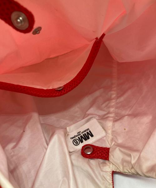MM6 Maison Margiela（エムエムシックスメゾンマルジェラ）MM6 Maison Margiela (エムエムシックスメゾンマルジェラ) ジャパニーズトートバッグ レッドの古着・服飾アイテム