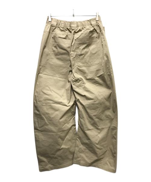 adidas（アディダス）adidas (アディダス) エッセンシャルズ ワイドパンツ ベージュ サイズ:32の古着・服飾アイテム