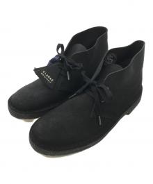 CLARKS（クラークス）の古着「DESERT BOOT」｜ブラック