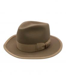 THE H.W.DOG&CO.（エイチダブリュードッグアンドコー）の古着「POINT-H/ハット」｜ベージュ