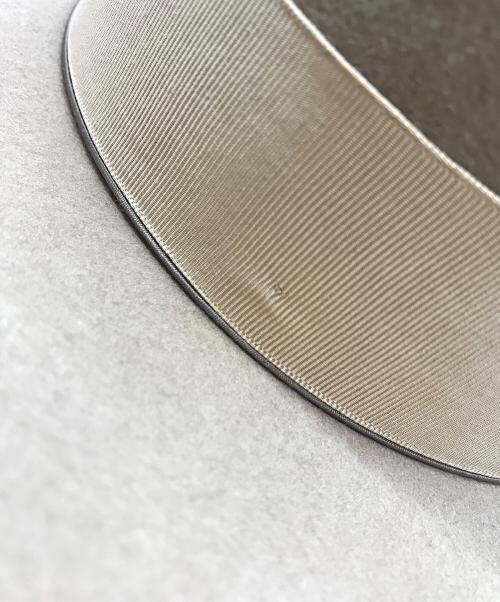 THE H.W.DOG&CO.（エイチダブリュードッグアンドコー）THE H.W.DOG&CO. (エイチダブリュードッグアンドコー) POINT-H/ハット ベージュ サイズ:36の古着・服飾アイテム