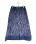 HaaT ISSEY MIYAKE（ハート イッセイ ミヤケ）の古着「カットアウトフリンジスカート/Cutout Fringe Skirt」｜インディゴ