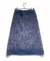 HaaT ISSEY MIYAKE (ハート イッセイ ミヤケ) カットアウトフリンジスカート/Cutout Fringe Skirt インディゴ サイズ:2：18000円