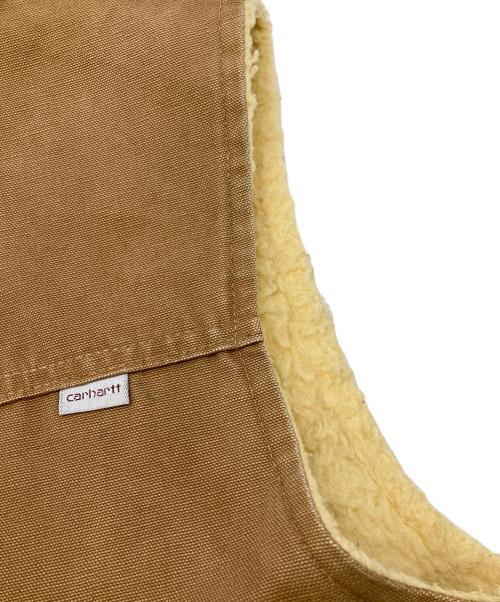 CarHartt（カーハート）CarHartt (カーハート) 90s裏ボアダックベスト ブラウン サイズ:Lの古着・服飾アイテム