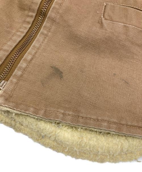 CarHartt（カーハート）CarHartt (カーハート) 90s裏ボアダックベスト ブラウン サイズ:Lの古着・服飾アイテム