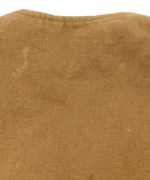 CarHartt（カーハート）CarHartt (カーハート) 90s裏ボアダックベスト ブラウン サイズ:Lの古着・服飾アイテム