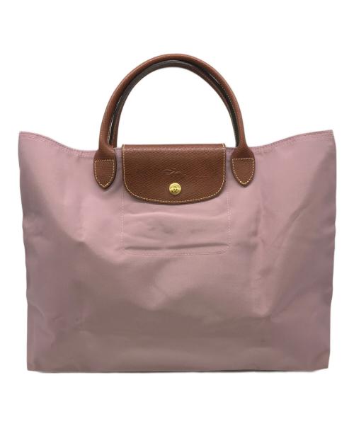 LONGCHAMP（ロンシャン）LONGCHAMP (ロンシャン) ハンドバッグ ピンクの古着・服飾アイテム