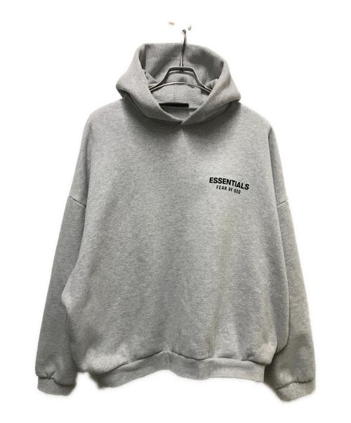 FOG ESSENTIALS（フィアオブゴッド エッセンシャル）FOG ESSENTIALS (フィアオブゴッド エッセンシャル) ロゴパーカー グレー サイズ:Ｌの古着・服飾アイテム