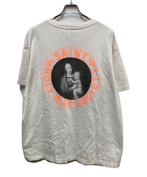 SAINT MICHAEL（セントマイケル）SAINT MICHAEL (セントマイケル) HEART TEE ホワイト サイズ:XLの古着・服飾アイテム