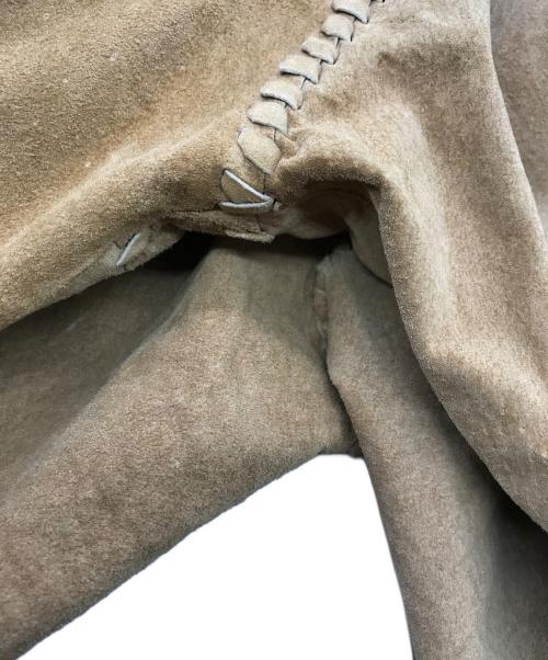 M.Julian Adventures（-）M.Julian Adventures (-) ピッグレザージャケット ベージュ サイズ:Mの古着・服飾アイテム