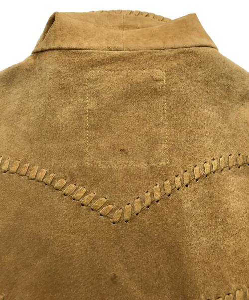 M.Julian Adventures（-）M.Julian Adventures (-) ピッグレザージャケット ベージュ サイズ:Mの古着・服飾アイテム