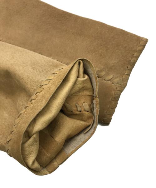 M.Julian Adventures（-）M.Julian Adventures (-) ピッグレザージャケット ベージュ サイズ:Mの古着・服飾アイテム