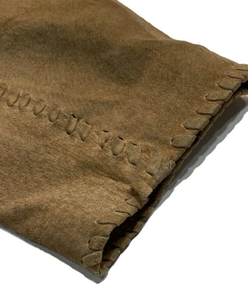 M.Julian Adventures（-）M.Julian Adventures (-) ピッグレザージャケット ベージュ サイズ:Mの古着・服飾アイテム