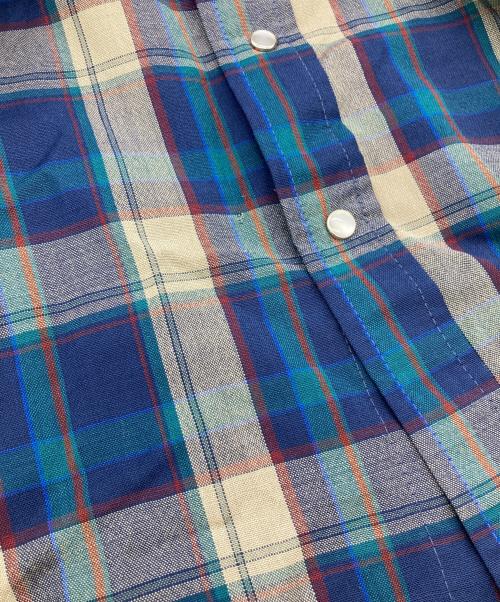 PENDLETON（ペンドルトン）PENDLETON (ペンドルトン) 70s ウエスタンウールシャツ グリーン サイズ:Ｍの古着・服飾アイテム