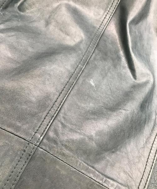 EDGE RUPERT（エッジ ルパート）EDGE RUPERT (エッジ ルパート) レザーライダースジャケット グリーン サイズ:2の古着・服飾アイテム