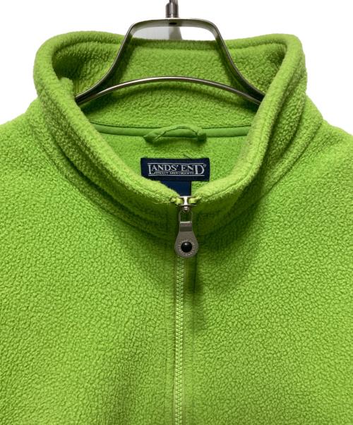 LAND'S END（ランズエンド）LAND'S END (ランズエンド) 90Sフリースジャケット グリーン サイズ:表記無の古着・服飾アイテム