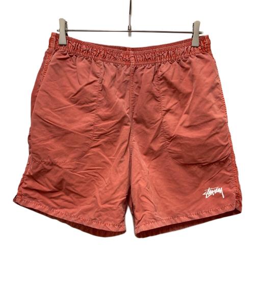 stussy（ステューシー）stussy (ステューシー) Pigment Stock Water Short レッド サイズ:Mの古着・服飾アイテム