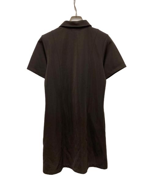 stussy（ステューシー）stussy (ステューシー) シャツワンピース ブラウン サイズ:SIZE Mの古着・服飾アイテム
